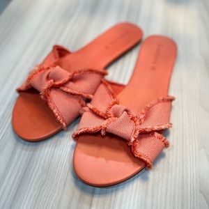 Rothy's Women's Knot Sandal Coral Orange, Brand New! Rare, NLA size 10.5